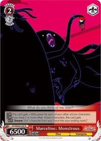 Marceline: Monstrous - Adventure Time - Weiss Schwarz card
