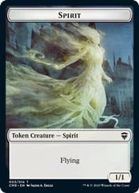 Spirit // Thrull Double-Sided Token - Commander Legends - Magic: The Gathering card