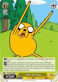 Jake the Dog - Adventure Time - Weiss Schwarz card