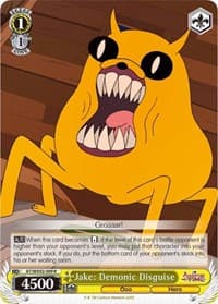 Jake: Demonic Disguise - Adventure Time - Weiss Schwarz card
