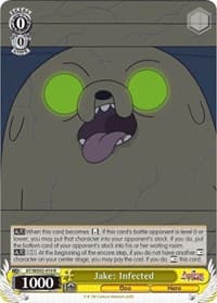 Jake: Infected - Adventure Time - Weiss Schwarz card