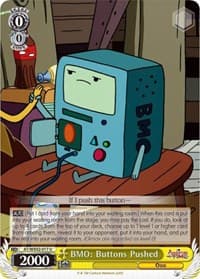 BMO: Buttons Pushed - Adventure Time - Weiss Schwarz card