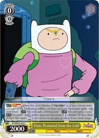 Finn: Protected from the Cold - Adventure Time - Weiss Schwarz card
