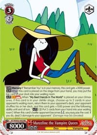 Marceline the Vampire Queen - Adventure Time - Weiss Schwarz card