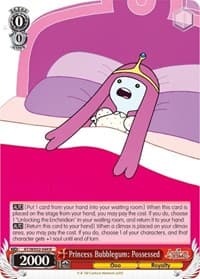 Princess Bubblegum: Possessed - Adventure Time - Weiss Schwarz card