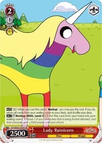 Lady Rainicorn (SR) - Adventure Time - Weiss Schwarz card