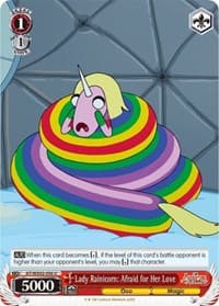 Lady Rainicorn: Afraid for Her Love - Adventure Time - Weiss Schwarz card