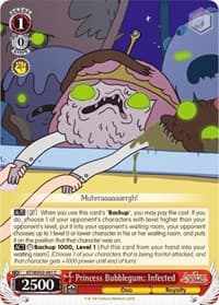 Princess Bubblegum: Infected - Adventure Time - Weiss Schwarz card