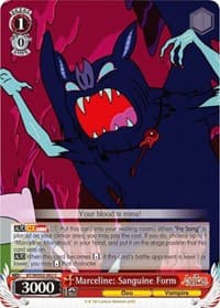 Marceline: Sanguine Form - Adventure Time - Weiss Schwarz card