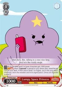 Lumpy Space Princess - Adventure Time - Weiss Schwarz card