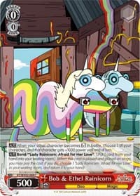 Bob & Ethel Rainicorn - Adventure Time - Weiss Schwarz card