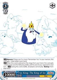 Ice King: The King of Ice (SR) - Adventure Time - Weiss Schwarz card