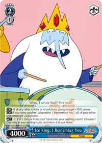 Ice King: I Remember You - Adventure Time - Weiss Schwarz card