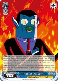 Hunson Abadeer (SR) - Adventure Time - Weiss Schwarz card