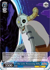 The Lich: Possessing Billy - Adventure Time - Weiss Schwarz card