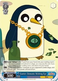 Gunter: Demonic Wishing Eye - Adventure Time - Weiss Schwarz card
