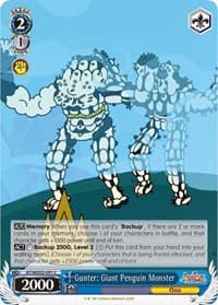 Gunter: Giant Penguin Monster - Adventure Time - Weiss Schwarz card