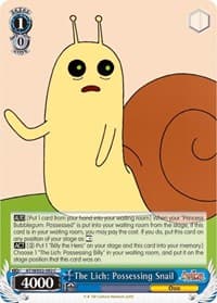 The Lich: Possessing Snail - Adventure Time - Weiss Schwarz card
