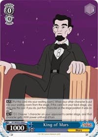 King of Mars - Adventure Time - Weiss Schwarz card
