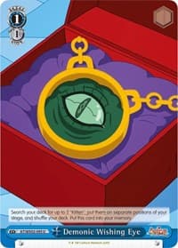 Demonic Wishing Eye - Adventure Time - Weiss Schwarz card