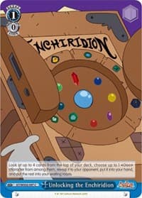 Unlocking the Enchiridion - Adventure Time - Weiss Schwarz card
