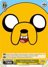 Jake: Let's Play! - Adventure Time - Weiss Schwarz card