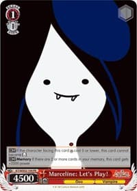 Marceline: Let's Play! - Adventure Time - Weiss Schwarz card