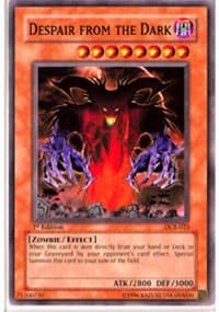 Despair from the Dark - Dark Crisis - YuGiOh card