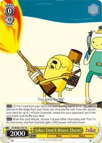Jake: Don't Roast Them! - Adventure Time - Weiss Schwarz card