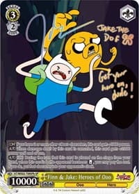 Finn & Jake: Heroes of Ooo (SP) (B) - Adventure Time - Weiss Schwarz card
