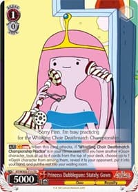 Princess Bubblegum: Stately Gown - Adventure Time - Weiss Schwarz card