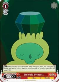Emerald Princess - Adventure Time - Weiss Schwarz card