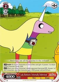 Lady Rainicorn: Universally Understood - Adventure Time - Weiss Schwarz card
