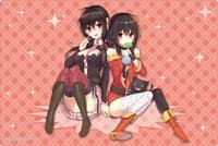 Bushiroad Rubber Mat Collection Vol.763: Kadokawa Sneaker Bunko - KonoSuba - Megumin & Yunyun - Bushiroad Playmats - Playmats card