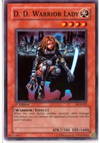 D.D. Warrior Lady - Dark Crisis - YuGiOh card