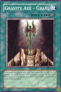Gravity Axe - Grarl - Dark Crisis - YuGiOh card
