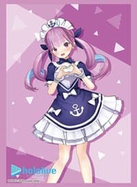 Bushiroad Sleeve Collection HG Vol.2622: Hololive Production - Minato Aqua (60-Pack) - Bushiroad Card Sleeves - Card Sleeves card