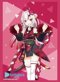 Bushiroad Sleeve Collection HG Vol.2624: Hololive Production - Nakiri Ayame (60-Pack) - Bushiroad Card Sleeves - Card Sleeves card