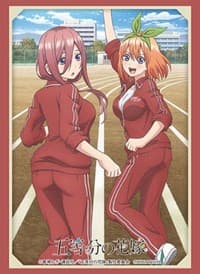 Bushiroad Sleeve Collection HG Vol.2618: The Quintessential Quintuplets - Miku & Yotsuba Nakano (60-Pack) - Bushiroad Card Sleeves - Card Sleeves card