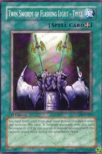 Twin Swords of Flashing Light - Tryce - Dark Crisis - YuGiOh card