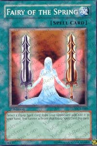 Fairy of the Spring - Dark Crisis - YuGiOh card