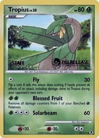 Tropius - 52/111 (Prerelease) [Staff] - Nintendo Promos - Pokemon card