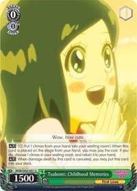 Tsubomi: Childhood Memories - Mob Psycho 100 - Weiss Schwarz card