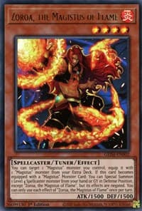 Zoroa, the Magistus of Flame - Genesis Impact - YuGiOh card