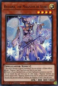 Rilliona, the Magistus of Verre - Genesis Impact - YuGiOh card