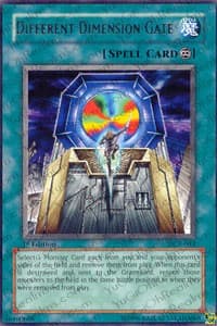 Different Dimension Gate - Dark Crisis - YuGiOh card