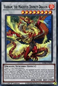 Vahram, the Magistus Divinity Dragon - Genesis Impact - YuGiOh card