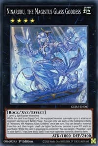 Ninaruru, the Magistus Glass Goddess - Genesis Impact - YuGiOh card