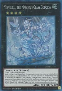 Ninaruru, the Magistus Glass Goddess (CR) - Genesis Impact - YuGiOh card