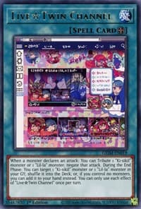 Live Twin Channel - Genesis Impact - YuGiOh card